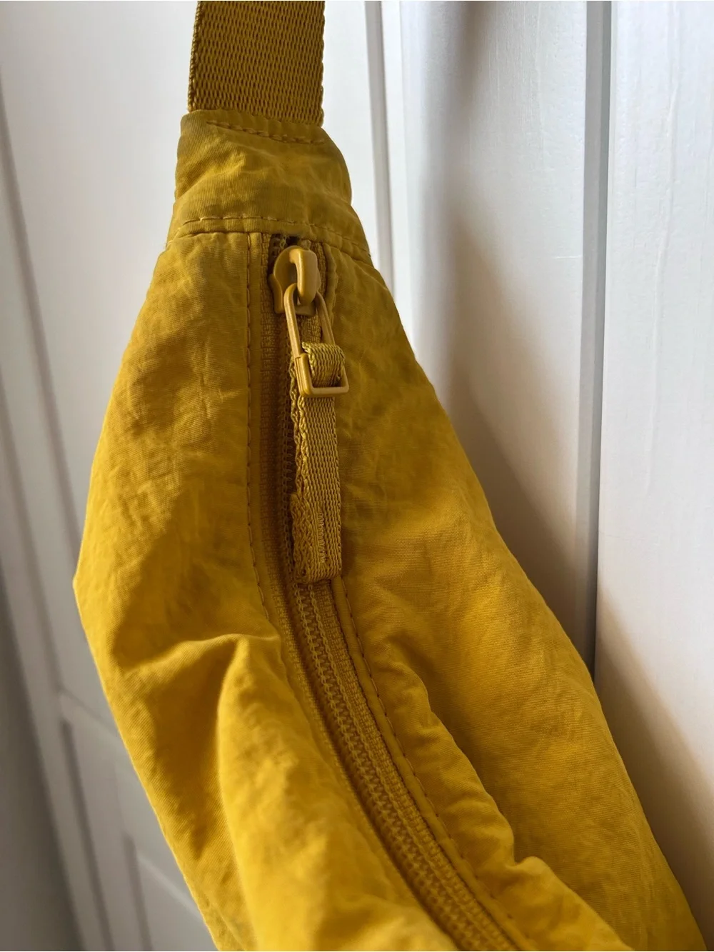 Uniqlo Mustard Yellow Crescent Shoulder Bag